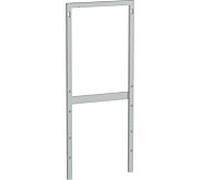 Geberit cadre d'espacement 131011001 raccordement d'eau au milieu à l'arrière, aluminium poli