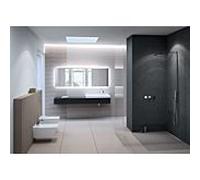Geberit caniveau de douche CleanLine60 154456KS1 métal poli/brossé, 30-90cm, kit prêt à l'emploi