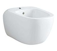 Geberit Citterio bidet mural 500539011 KeraTect/ blanc , fermé, avec trop-plein