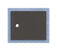Geberit CleanFloor30 Receveur de douche rectangulaire/carré, 551013DM1,