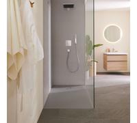 Geberit CleanFloor30 Receveur de douche rectangulaire/carré, 551014291,