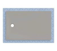Geberit CleanFloor30 surface de douche, intégrée, avec voile d'étanchéité, 140x90cm, 551.015.29.1, Couleur: gris / mat