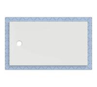 Geberit Surface de douche intégrée CleanFloor30 160x90 cm – voile d'étanchéité – blanc mat (551.017.00.1)