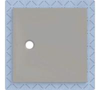 Geberit Receveur de douche CleanFloor30 551011291 affleurant au sol 90 x 90 cm gris mat