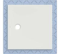 Geberit CleanFloor30 Receveur de douche rectangulaire/carré, 551011001,