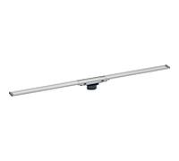 Geberit CleanLine 20 caniveau de douche 154453KS1 30 - 160 cm x 4,3 cm, métal poli/métal brossé, raccourcissable