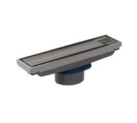 Geberit CleanLine - Canivelle de douche Geberit CleanLine à carreler, nickel inox 154.455.00.1