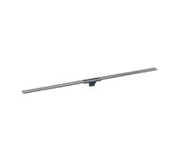 Geberit caniveau de douche CleanLine 154440QC1 30-90 cm x 4,4 cm, noir chromé brossé, au ras du sol
