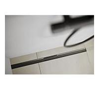 Geberit CleanLine80 Caniveaux de douche, longueur 30-130cm (peut être rallongé), 154.441.QC.1, Couleur: poli / chrome noir
