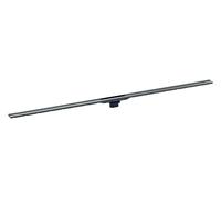 Geberit CleanLine80 Caniveau de douche 154441QC1 30-130 cm x 4,4 cm, chrome noir/brossé, de plain-pied