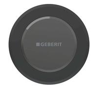 Geberit - Commande de chasse d'eau à distance type 10, alimentation secteur, noir mat 115.956.14.6
