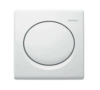 Geberit - Commande de chasse d'eau d’urinoir, blanc alpin 115.820.11.5