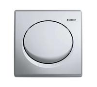 Geberit - Commande de chasse d'eau d’urinoir, chrome mat 115.820.46.5