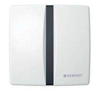 Geberit - Commande de WC à déclenchement électronique du rinçage, alimentation par pile, blanc alpin 115.804.11.5
