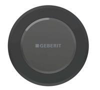 Geberit - Commande électronique à distance de chasse d'eau d'urinoir, type 10, alimentation secteur, noir mat 115.936.14.6