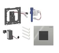 Commande d'urinoir Geberit électronique pile type 01 square chromé brillant - GEBERIT 116.094.21.1