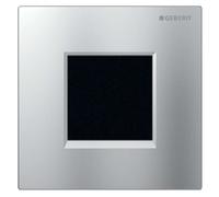 Geberit - Commande électronique de chasse d’eau d'urinoir, type 30, alimentation secteur, easy to clean, chrome mat 116.027.JQ.1