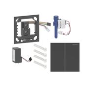Commande d'urinoir Geberit électronique secteur type 40 square noir mat - GEBERIT 116.227.14.1