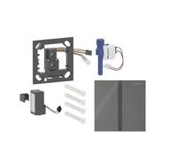 Geberit - Commande électronique de chasse d’eau d'urinoir type 40, alimentation secteur, Bluetooth, verre/lave 116.237.JK.1