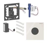Geberit - Commande électronique de chasse d’eau d'urinoir type 40, alimentation secteur, Bluetooth, verre/gris sable 116.024.JL.1