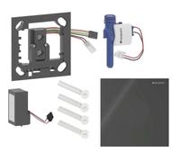 Geberit - Commande électronique de chasse d’eau d'urinoir type 40, alimentation secteur, easy to clean, Bluetooth, noir mat 116.024.14.1