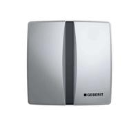 Geberit - Commande électronique de chasse d'eau d’urinoir, alimentation secteur, chrome mat 115.802.46.5