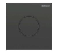 Geberit - Commande électronique de chasse d'eau d'urinoir, type 10, à piles, noir 116.035.DW.1