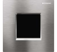 Geberit - Commande électronique de chasse d'urinoir, type 30, alimentation secteur, chrome brossé 116.027.KX.1