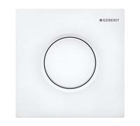Geberit - Commande pneumatique de la chasse d’eau d’urinoir Type 01, blanc alpin 116.011.11.5