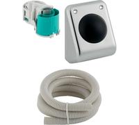 Geberit - Commande pneumatique murale du rinçage, acier inoxydable 115.918.00.1