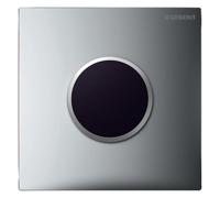 Geberit Sigma bouton de chasse d'eau pour urinoir chrome brillant-chrome mat 116.025.KH.1