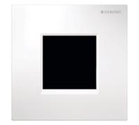 Geberit, commande pour urinoir avec déclenchement électronique du rinçage, alimentation au réseau, plaque de recouvrement type 20, 116027KJ1, Couleur: blanc-alpin - CM