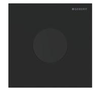 Geberit - Commande électronique de chasse d’eau d'urinoir type 40, alimentation secteur, easy to clean, Bluetooth, noir mat 116.024.14.1