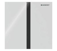Geberit - Commande électronique urinoir Type 40 116.227.SI.1 - 230V Bluetooth verre/blanc carrée