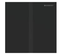 Commande d'urinoir Geberit électronique pile type 40 square noir mat - GEBERIT 116.237.14.1