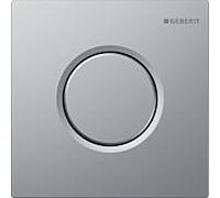 Geberit commande urinoir Typ 01 pneumatique, chromé brillant satin 116 011 465 Hytouch