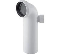 Geberit connexion WC Geberit Connexion supplémentaire droite, 90 degrés, 110 mm, PP, blanc