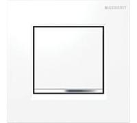 Geberit contrôle Geberit Typ 30 116017KJ1 pneumatique, plastique blanc / chromé / blanc