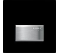 Geberit contrôle Geberit Typ 50 116016DW5 noir chrome brossé, pneumatique