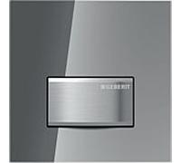Geberit contrôle Geberit Typ 50 116016SD5 verre fumé miroir / chrome, pneumatique