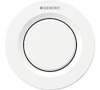 Geberit contrôle WC Typ 01 116040111 pneumatique, plastique, 2000 , bouton de chasse d'eau, blanc alpine