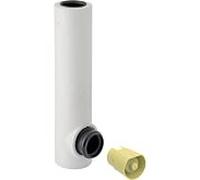 Geberit coude de Geberit 119652161 Ø 56/45 mm, 90 degrés, avec isolation, PE-HD, blanc