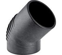 Geberit Coude Geberit silencieux 310450141 DN 100, 45 °, jambe longue, isolation phonique élevée