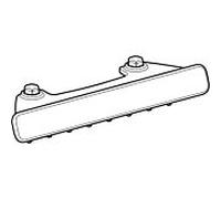 couvercle de canalisation Geberit avec peigne 244293GH1 fixation magnétique chromé -brossé