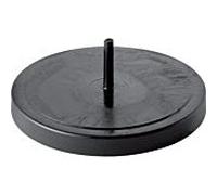 Geberit Couvercle d'extrémité Pe 361812161 PE-HD, DN 50, noir, pour soudage miroir