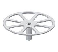 Geberit crépine en acier inoxydable 240556001 pour écoulement de receveur de douche d62