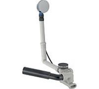 Geberit d52 drain de baignoire 150520216 avec commande rotative, avec kit de finition, longueur 26 cm, chromé brillant