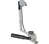 Geberit d52 drain de baignoire 150710216 avec commande rotative et entrée, avec kit de finition, longueur 26cm, chromé brillant