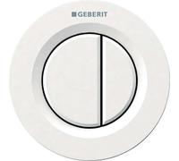 Geberit - Déclenchement à distance type 01, pneumatique, pour rinçage double touche, blanc alpin 116.042.11.1