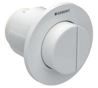 Geberit - Déclenchement à distance type 01, pneumatique, pour rinçage double touche, blanc alpin 116.044.11.1